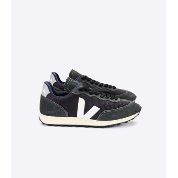 Men's Veja RIO BRANCO ALVEOMESH Running Shoes Black | SG 162UZG